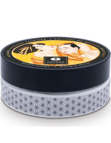 SHUNGA - valgomųjų masažinių miltelių rinkinys su mangu