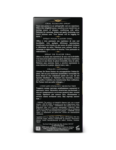 SHUNGA - WAVES PLEASURE SPRAY ORAL SEDUCTIVE EXOTIC FRUITS 20 ML