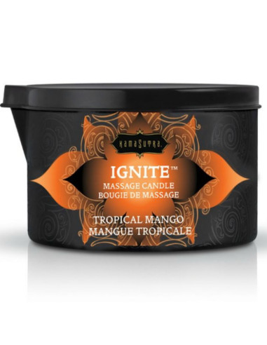 KAMASUTRA - MASSAGE CANDLE TROPICAL HANDLE 170 GR