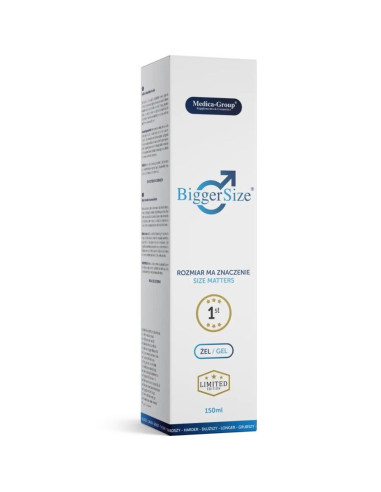 MEDICA GROUP - BIGGER SIZE INTIMATE GEL FOR MEN 150 ML