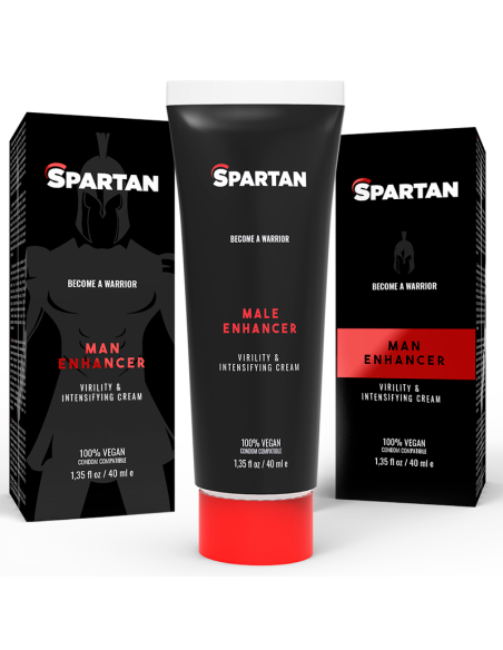 SPARTAN - POROMS GELINIS VYRIŠKUMO IR JAUTRUMO SKIRTUVAS 100 VEGANIŠKAS KREMAS