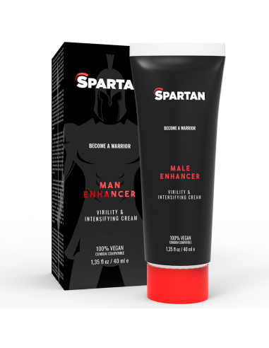 SPARTAN - POROMS GELINIS VYRIŠKUMO IR JAUTRUMO SKIRTUVAS 100 VEGANIŠKAS KREMAS