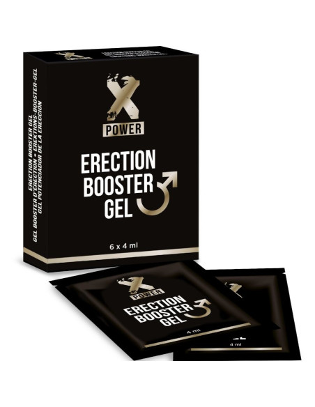 XPOWER - ERECTION BOOSTER GEL 6 X 4 ML