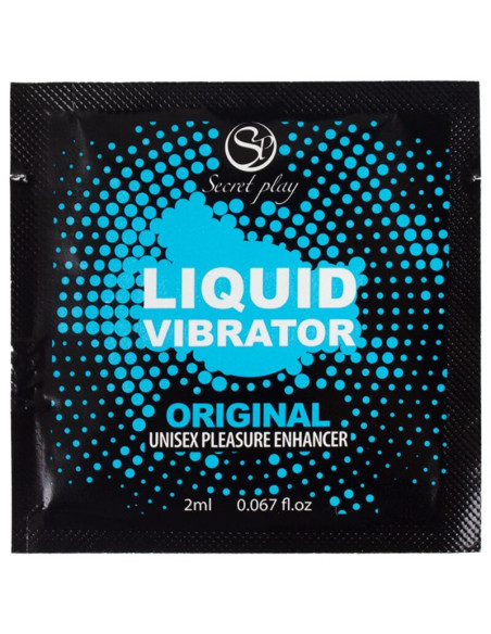 SECRETPLAY - LIQUID VIBRATOR UNISEX STIMULATOR 2 ML