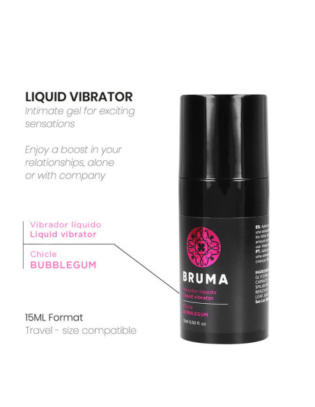 BRUMA - SKYSTAS VIBRATORIUS ULTRA SLYDIMAS KRAMTOMOJI GUMA 15 ML