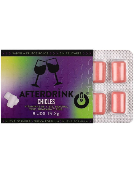 WUG GUM - AFTER DRINK HANGOVER 8 UNITS