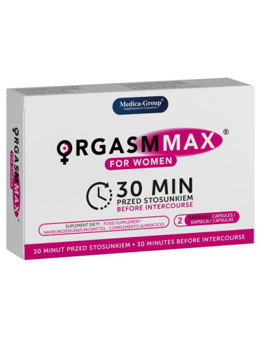 MEDICA GROUP - ORGASM MAX FOR WOMEN 2 CAPSULES