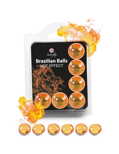 SECRETPLAY - 6 RINKINYS SU BRAZILIJOS KAMUOLIAISU ŠILUMOS EFEKTU