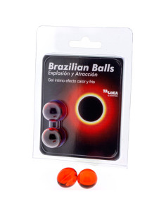 TALOKA - 2 BRAZILIEČIŠKI KAMUOLIAI, HOT IR ŠALTO EFEKTO JAUDINANTIS GELIS 2