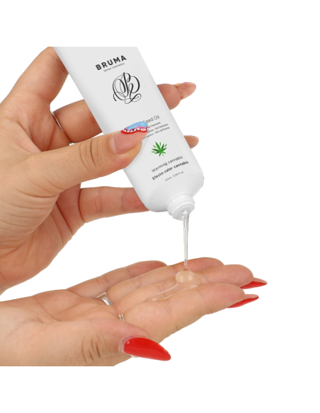 BRUMA - SATIVA SEED OIL SLIDING GEL WARMING CANNABIS FLAVOR 100 ML