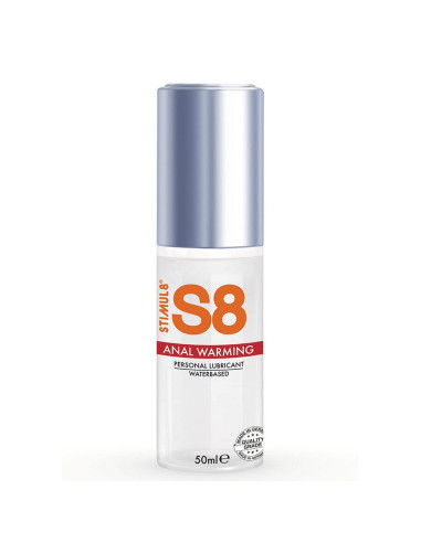 STIMUL8 - S8 analinis lubrikantas su šilumos efektu 50 ml