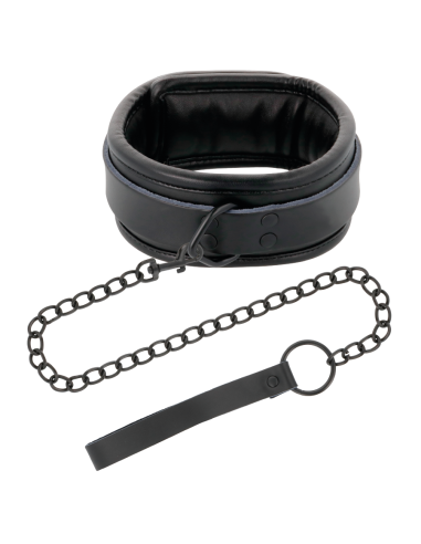 DARKNESS - BLACK NECKLACE WITH CHAIN