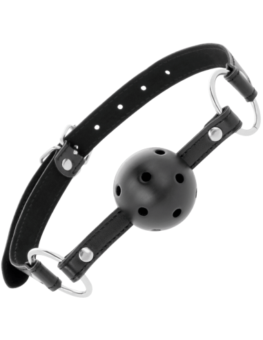 DARKNESS - BLACK BREATHABLE GAG