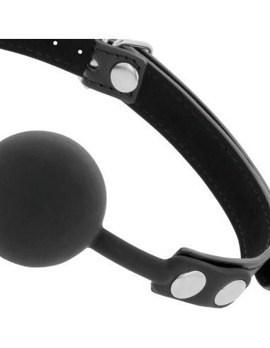 DARKNESS - BLACK SILICONE GAG