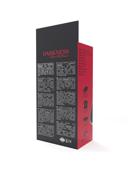 DARKNESS - RAUDONAS SILIKONINIS KAMŠTELIS