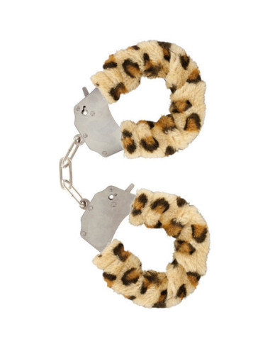 TOYJOY - Pūkuoti ir linksmi leopardo formos antrankiai surišimui
