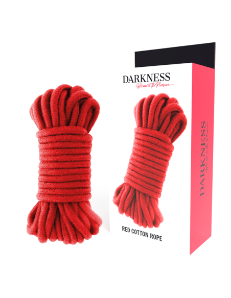 DARKNESS - japoniška virvė 20 m raudona