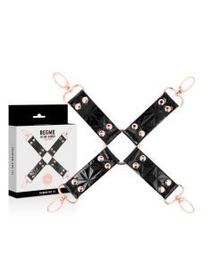 BEGME - BLACK EDITION VEGAN LEATHER HOG TIE 2