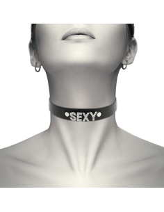 COQUETTE CHIC DESIRE - SEXY VEGAN LEATHER CHOKER 2