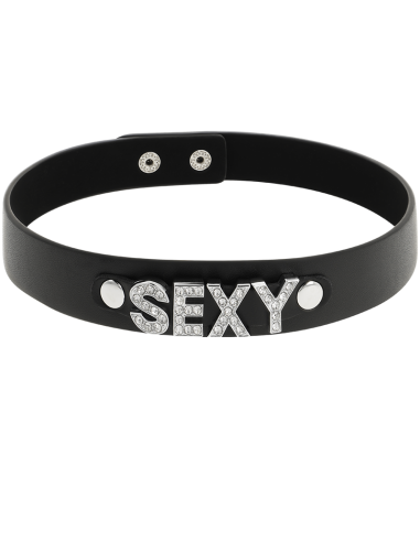 COQUETTE CHIC DESIRE - SEXY VEGAN LEATHER CHOKER