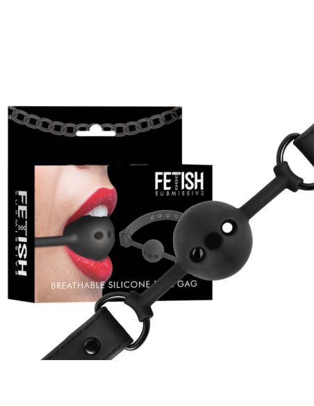 FETISH SUBMISSIVE BONDAGE - KVĖPUOJANTIS SILIKONINIS KAMŠTELIS