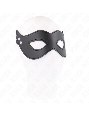KINK - LEATHERETTE MASK WITH RIVETS MODEL 1 26 x 8 CM