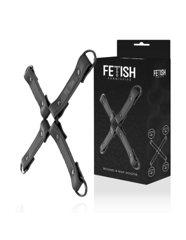 FETISH SUBMISSIVE - VEGAN LEATHER HANDCUFF UNION