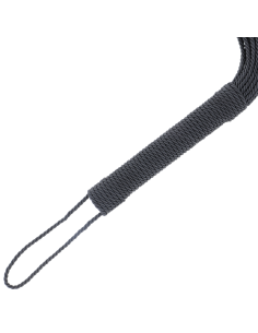 DARKNESS - BLACK BONDAGE WHIP 50CM 2