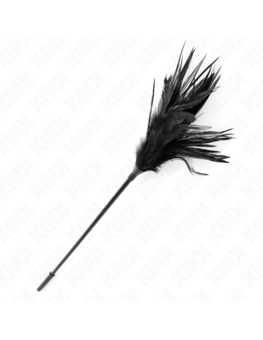 KINK - ĮVAIRŪS JUODŲ KUTENIMO PLUNKSNŲ 45 CM