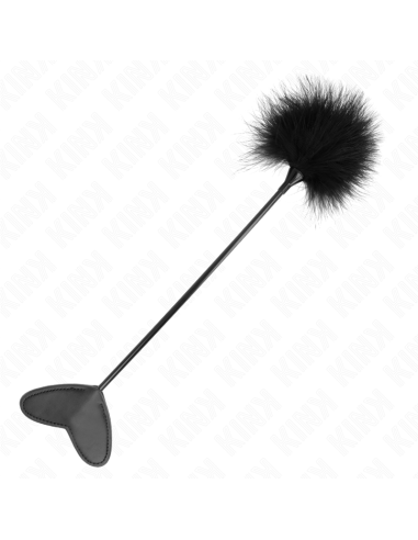 KINK - TICKLE FEATHERS WITH HEART PADDLE 31 CM