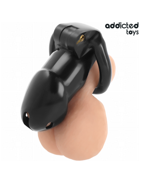 ADDICTED TOYS LOCKED - MINDNIGHT CELL PENIS CAGE SIZE L
