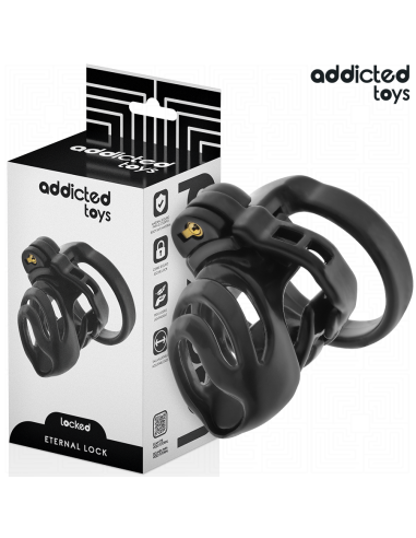 ADDICTED TOYS LOCKED - ETERNAL LOCK PENIS CAGE 9 CM