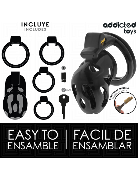 ADDICTED TOYS LOCKED - UŽDARYTAS KRIPTO VARPOS NARVAS 8 CM