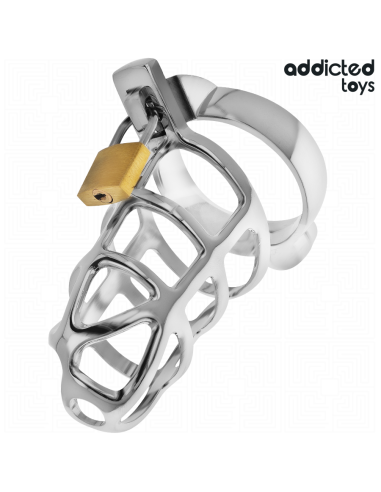 ADDICTED TOYS LOCKED - SIDABRINIS METALINIS VARPOS NARVAS, M DYDIS