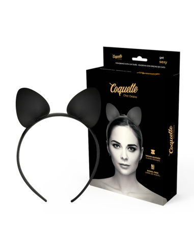 COQUETTE CHIC DESIRE - HEADBAND WITH CAT EARS