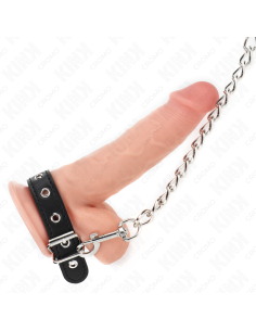 KINK - ODINIS PENIO ŽIEDAS SU DIRŽELIU 21,5 X 2 CM IR METALINE GRANDINE 60 CM 2