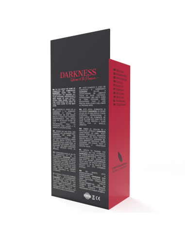 DARKNESS - PATEIKIMO KAUKĖ JUODA