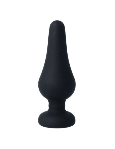 INTENSE - ANAL PLUG PIPO L BLACK SILICONE 13 CM
