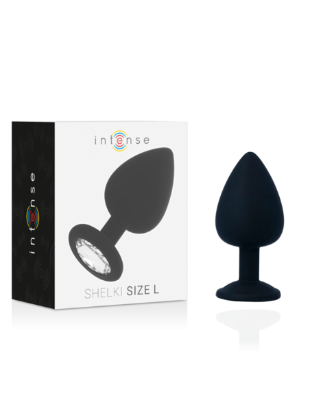 INTENSE - SHELKI L ANAL PLUG BLACK