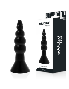 ADDICTED TOYS - ANALINIS KAIŠTIS 17 CM JUODAS 2