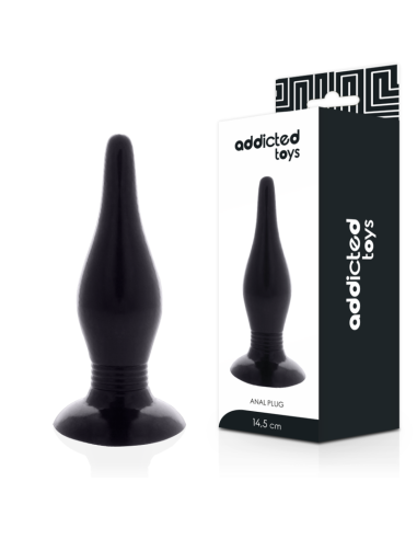 ADDICTED TOYS - ANALINIS KAIŠTIS 14,5 CM JUODAS