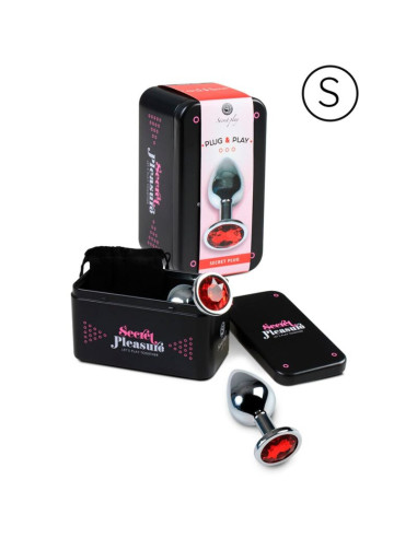 SECRETPLAY - ANAL PLUG RED S