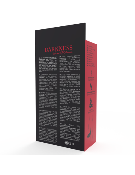 DARKNESS - silikoninis analinis kamštelis su pilka uodegėle