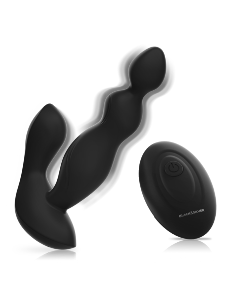 BLACKandSILVER - CORA analinis kaištis silikoninis nuotolinio valdymo pultas
