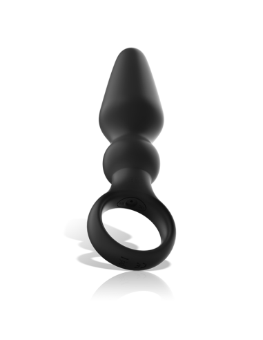 BLACKandSILVER - OZZY POWERFUL SILICONE ANAL PLUG
