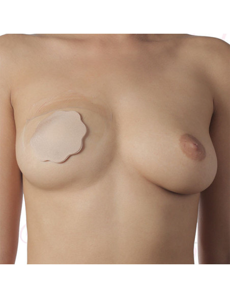 BYE-BRA - BREASTS ENHANCER NIPPLE COVERS SILK CUP D-F
