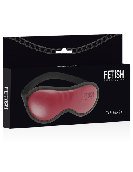 FETISH SUBMISSIVE DARK ROOM - VEGANIŠKA ODINĖ KAUKĖ SU NEOPRENINIU PAMUŠALIU