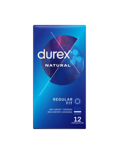 DUREX - NATURAL PLUS 12 UNITS