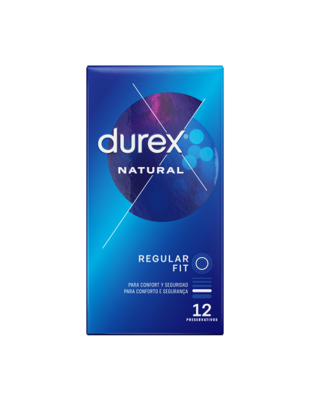 DUREX - NATURAL PLUS 12 UNITS