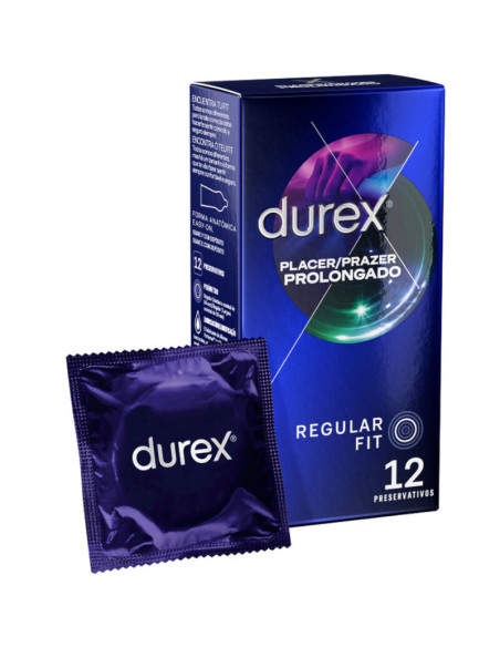 DUREX - PLEASURE PROLONGED DELAYED 12 UNITS